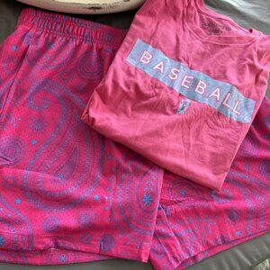 Baseball Lifestyle 101 Adult shirt and short